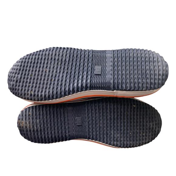 Ubon Mens Size 12 Navy Blue Pull On Waterproof Fishing NonSlip Rubber Rain Boots - Picture 6 of 6